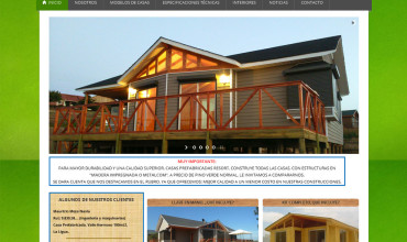 Sitio Web Casas Resort