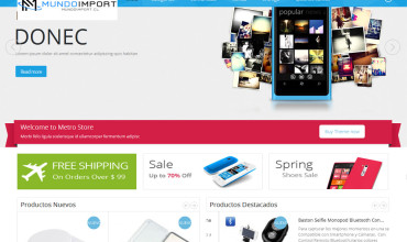 Página Web MundoImport