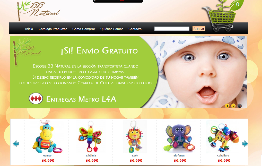 Sitio Web BB Natural