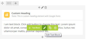 Editar bloque de tu sitio web